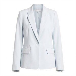 Bagatelle Women’s Solid Office One-Button Blazer Classic Tailored Work Jacket